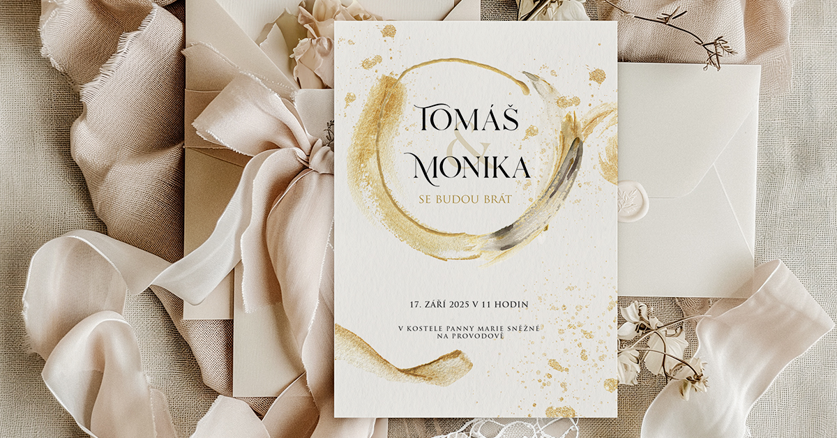 Tisk svatebních oznámení – Na&nbsp;co dát pozor při&nbsp;objednávce?